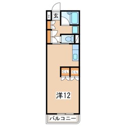 郡山駅 バス5分  大町1丁目下車：停歩5分 2階の物件間取画像